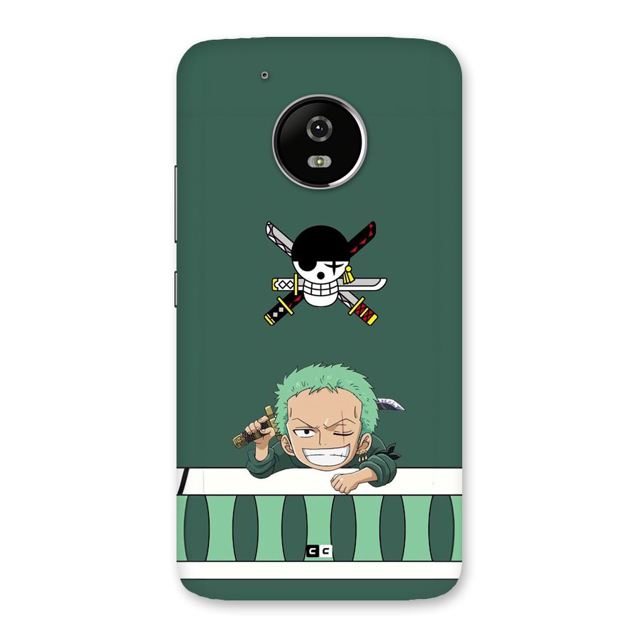 Pirate Hunter Zoro Back Case for Moto G5