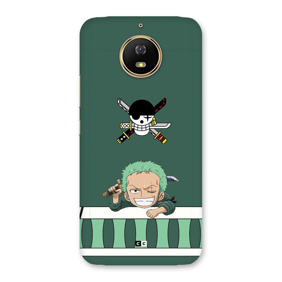 Pirate Hunter Zoro Back Case for Moto G5s