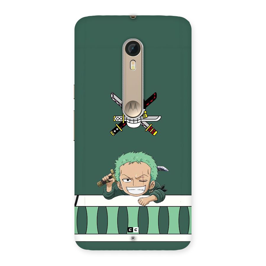 Pirate Hunter Zoro Back Case for Moto X Style