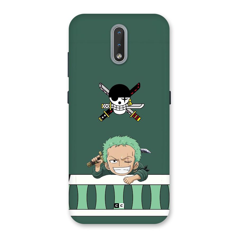 Pirate Hunter Zoro Back Case for Nokia 2.3