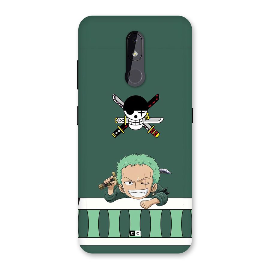 Pirate Hunter Zoro Back Case for Nokia 3.2