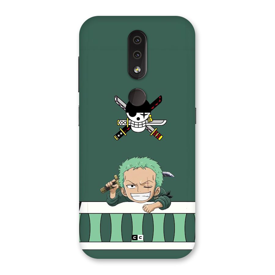 Pirate Hunter Zoro Back Case for Nokia 4.2