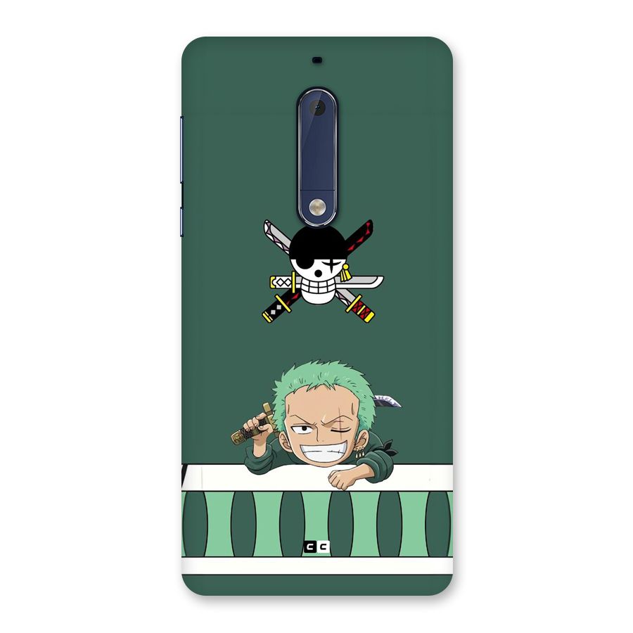 Pirate Hunter Zoro Back Case for Nokia 5