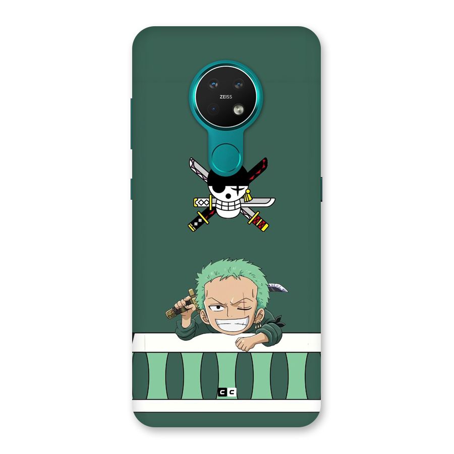 Pirate Hunter Zoro Back Case for Nokia 7.2