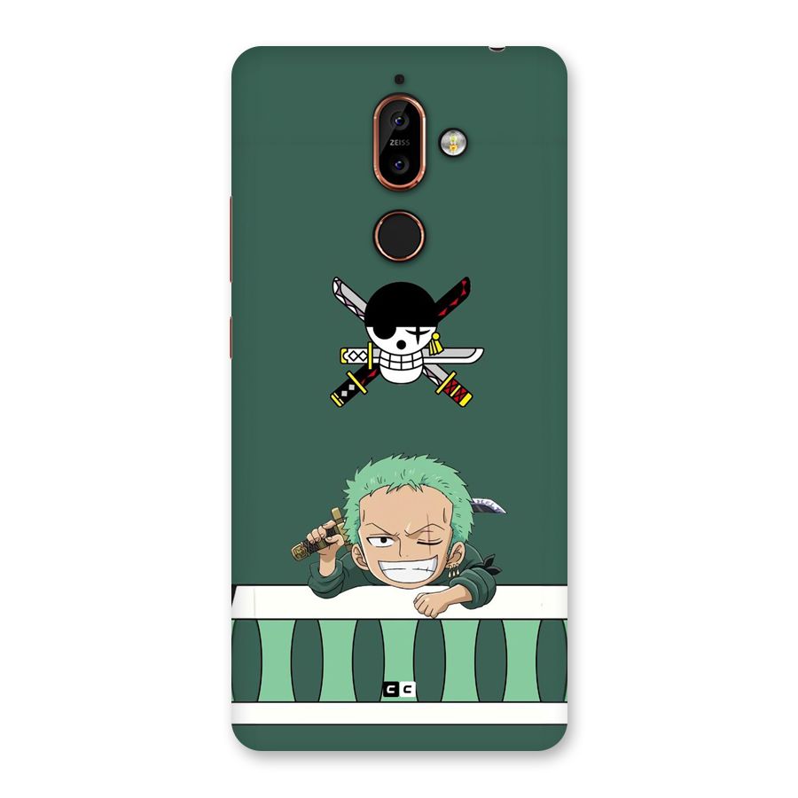 Pirate Hunter Zoro Back Case for Nokia 7 Plus