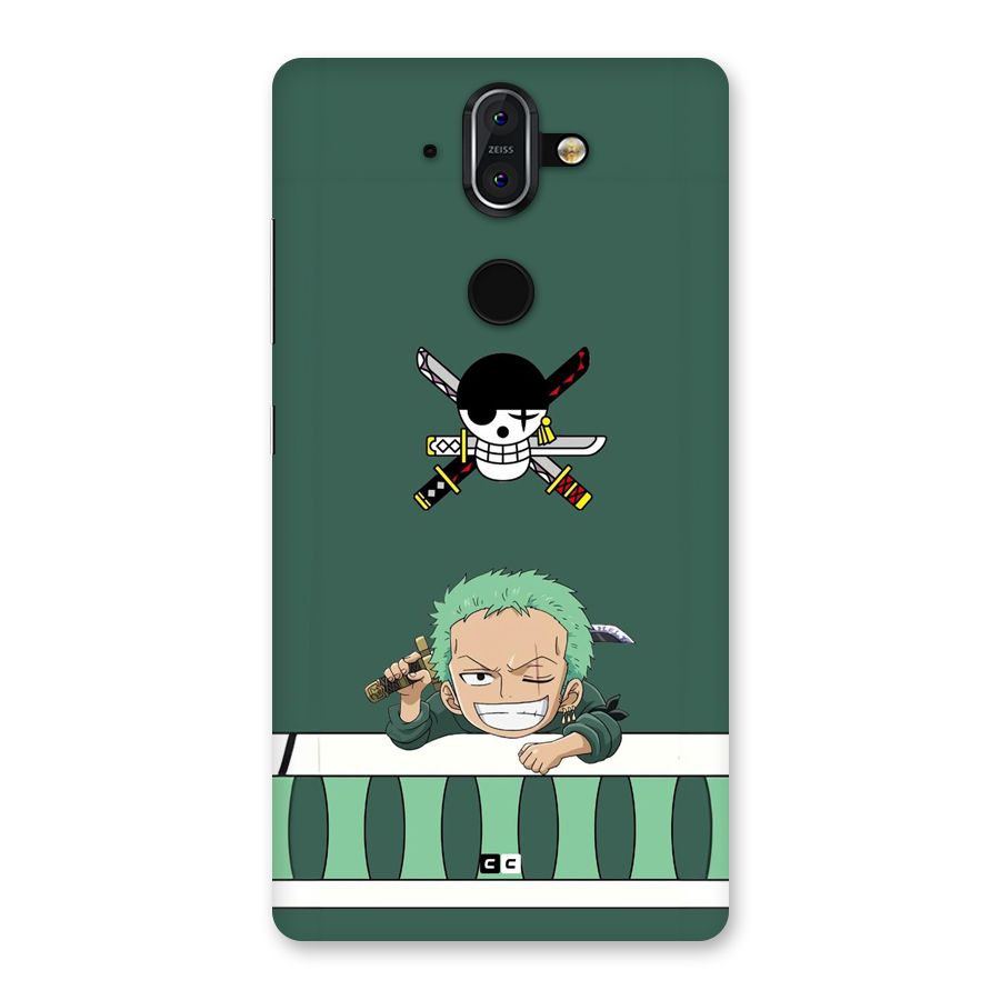 Pirate Hunter Zoro Back Case for Nokia 8 Sirocco