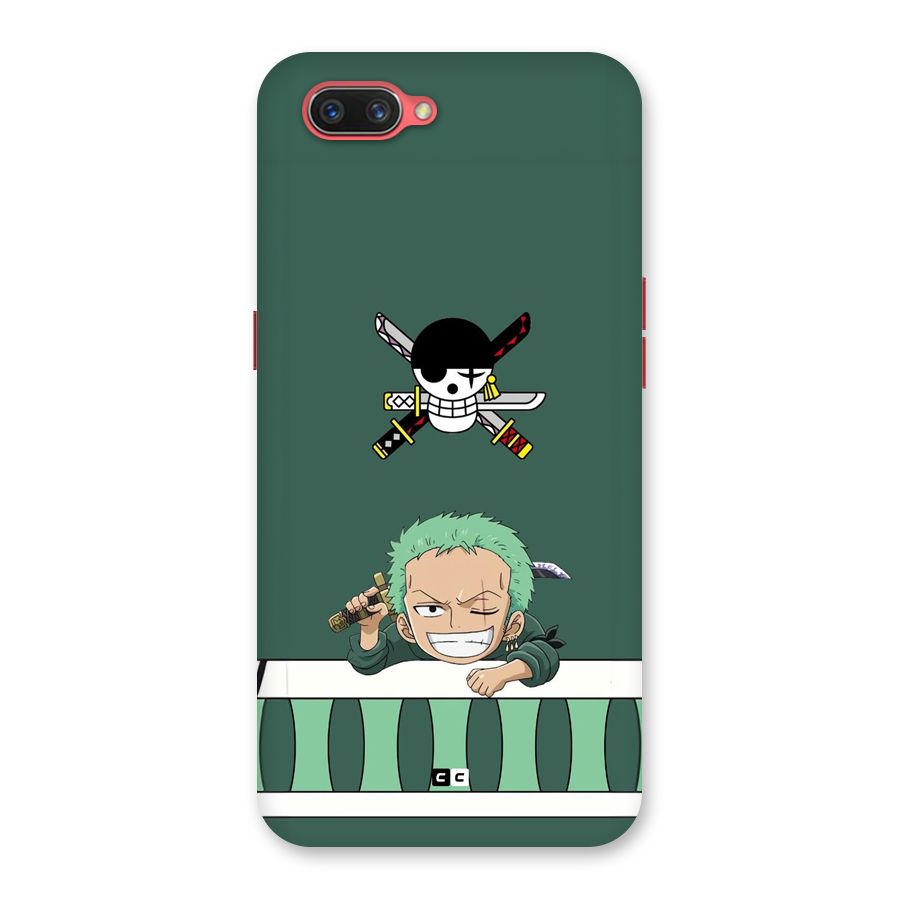 Pirate Hunter Zoro Back Case for Oppo A3s