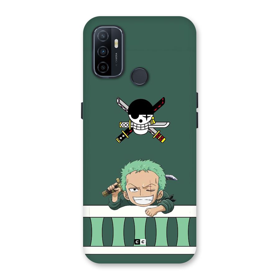 Pirate Hunter Zoro Back Case for Oppo A53