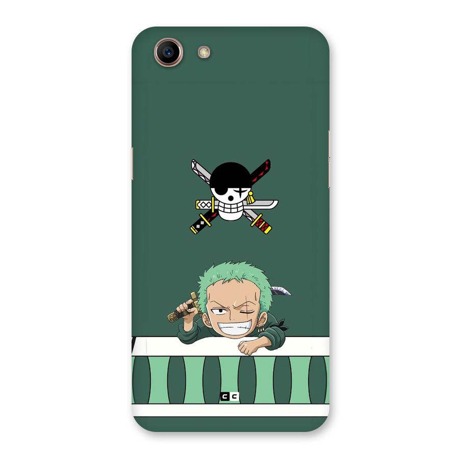 Pirate Hunter Zoro Back Case for Oppo A83 (2018)