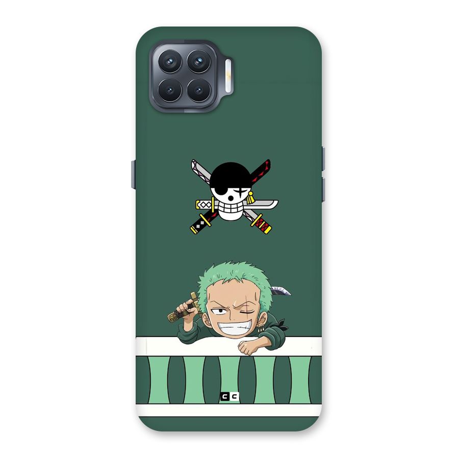 Pirate Hunter Zoro Back Case for Oppo F17 Pro