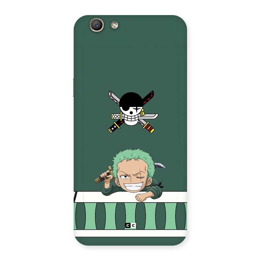 Pirate Hunter Zoro Back Case for Oppo F1s