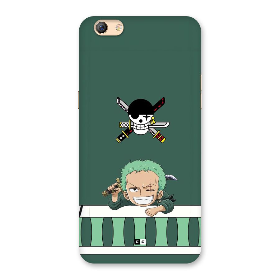 Pirate Hunter Zoro Back Case for Oppo F3 Plus