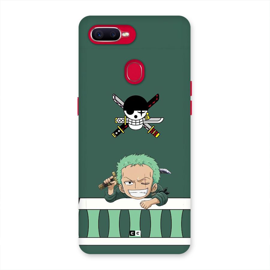 Pirate Hunter Zoro Back Case for Oppo F9 Pro