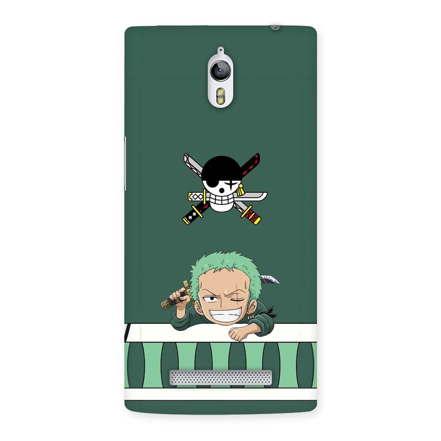 Pirate Hunter Zoro Back Case for Oppo Find 7