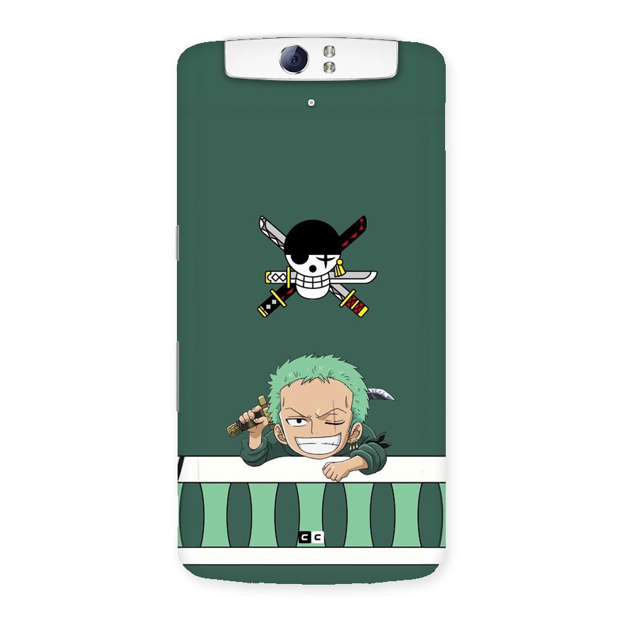 Pirate Hunter Zoro Back Case for Oppo N1