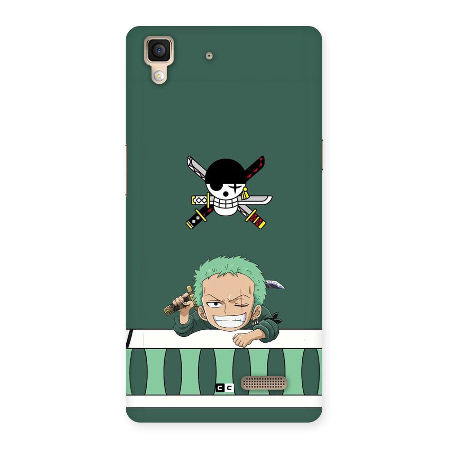 Pirate Hunter Zoro Back Case for Oppo R7