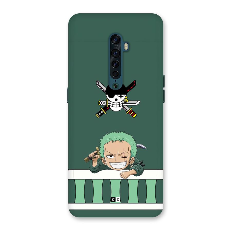 Pirate Hunter Zoro Back Case for Oppo Reno2
