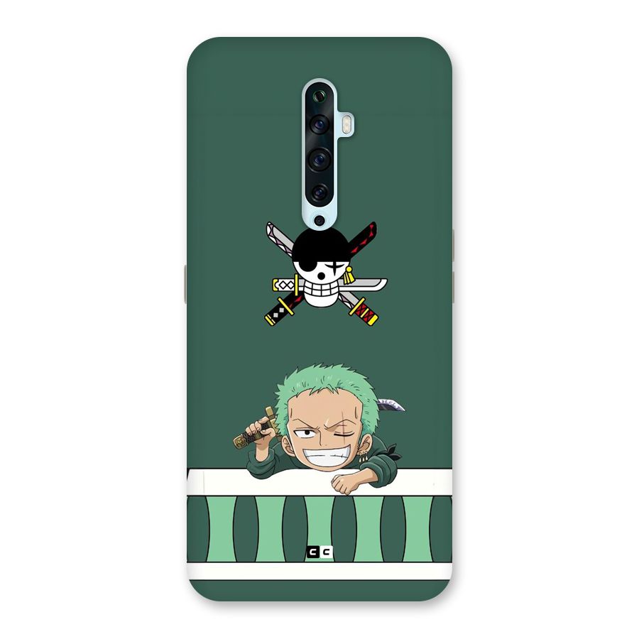 Pirate Hunter Zoro Back Case for Oppo Reno2 Z