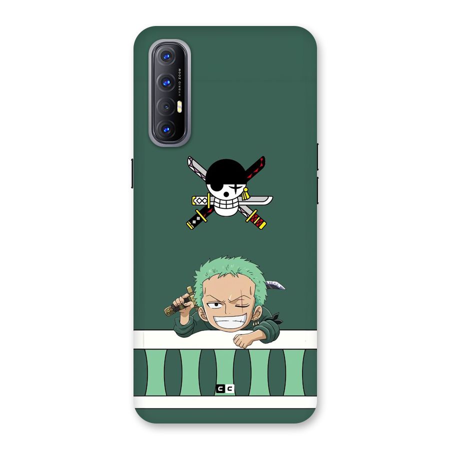 Pirate Hunter Zoro Back Case for Oppo Reno3 Pro