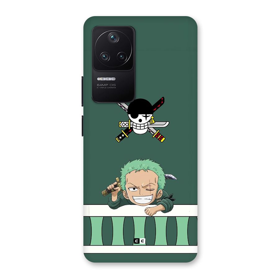 Pirate Hunter Zoro Back Case for Poco F4 5G
