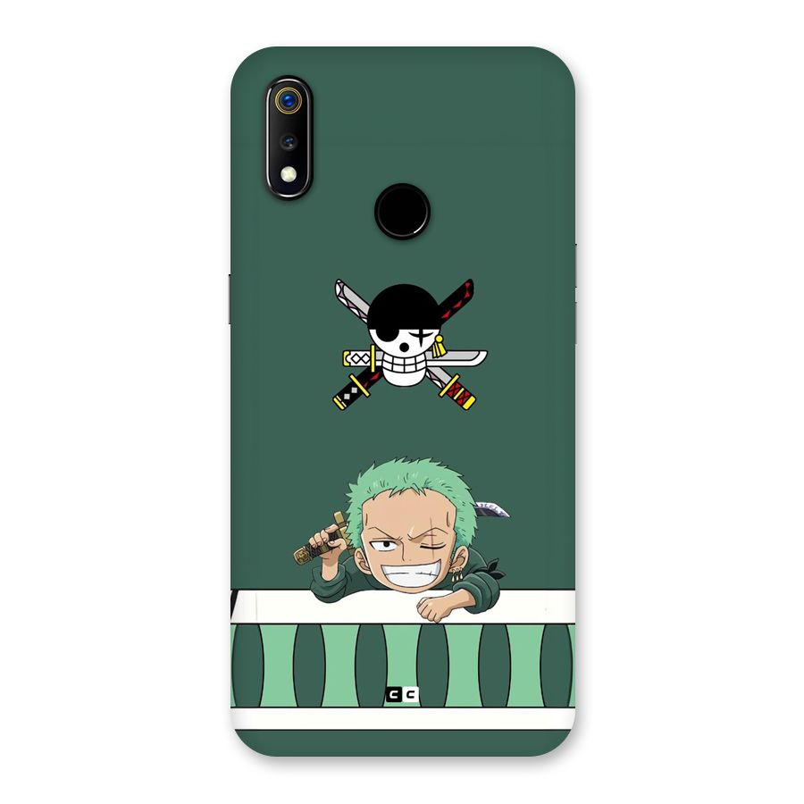 Pirate Hunter Zoro Back Case for Realme 3
