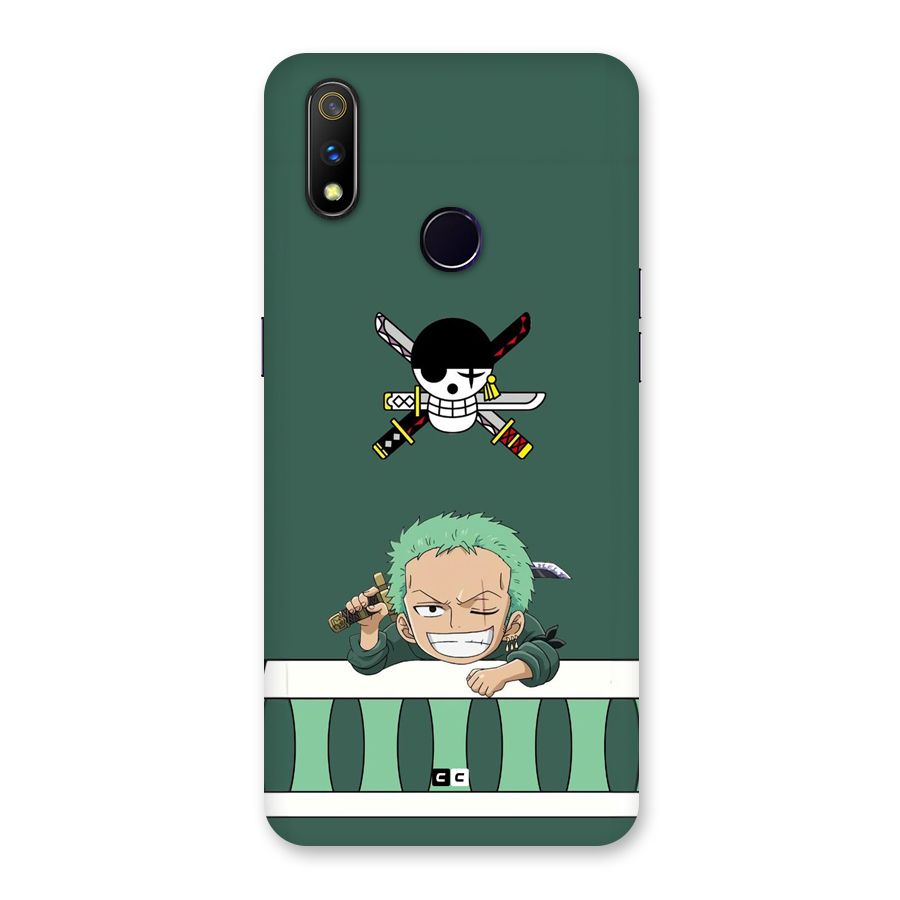 Pirate Hunter Zoro Back Case for Realme 3 Pro