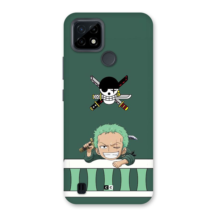 Pirate Hunter Zoro Back Case for Realme C21