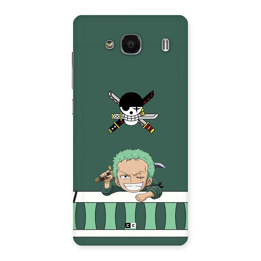 Pirate Hunter Zoro Back Case for Redmi 2 Prime