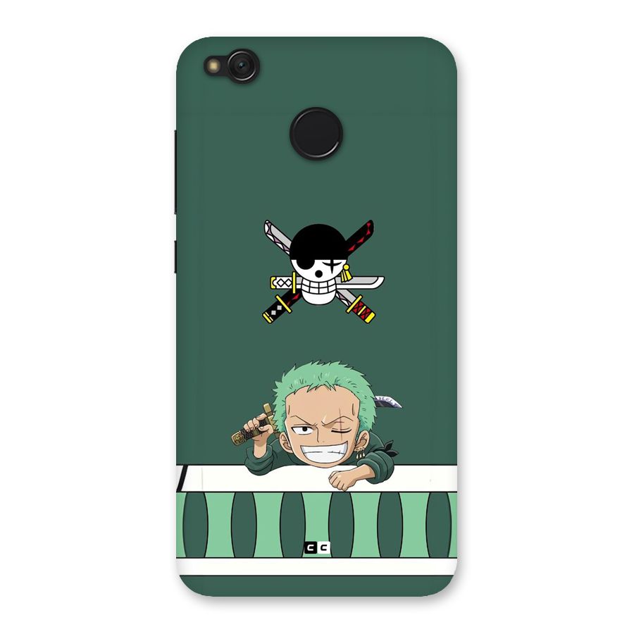Pirate Hunter Zoro Back Case for Redmi 4