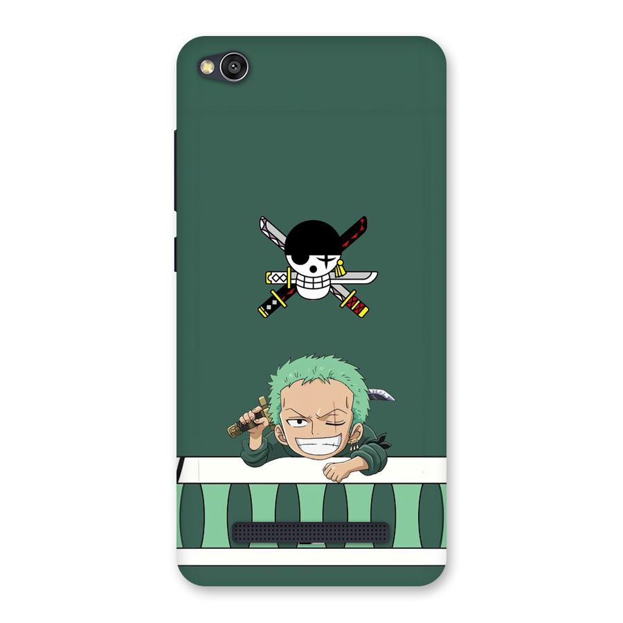 Pirate Hunter Zoro Back Case for Redmi 4A