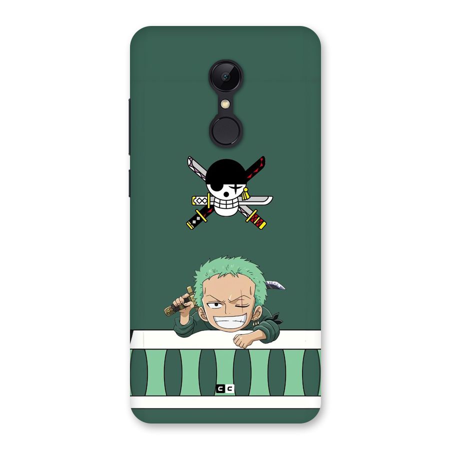 Pirate Hunter Zoro Back Case for Redmi 5