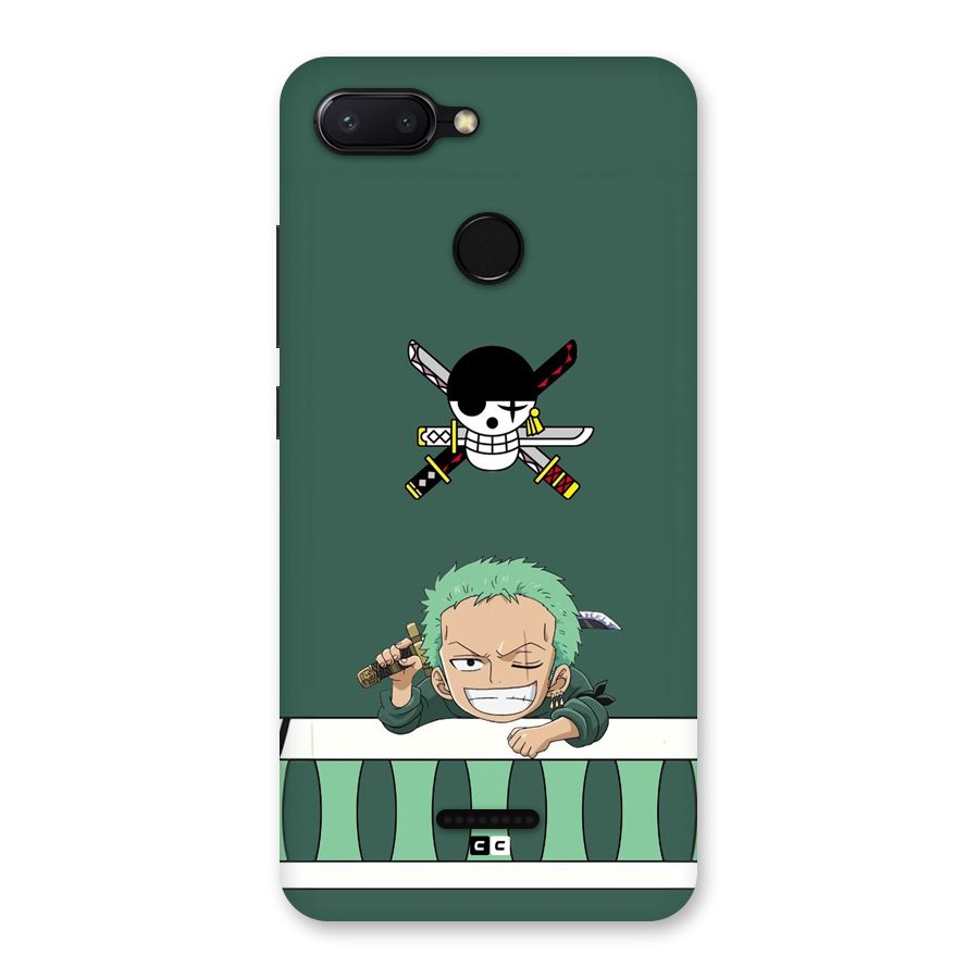 Pirate Hunter Zoro Back Case for Redmi 6