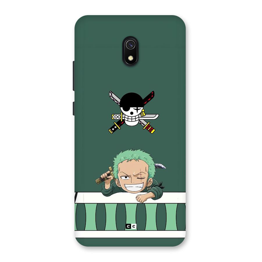 Pirate Hunter Zoro Back Case for Redmi 8A