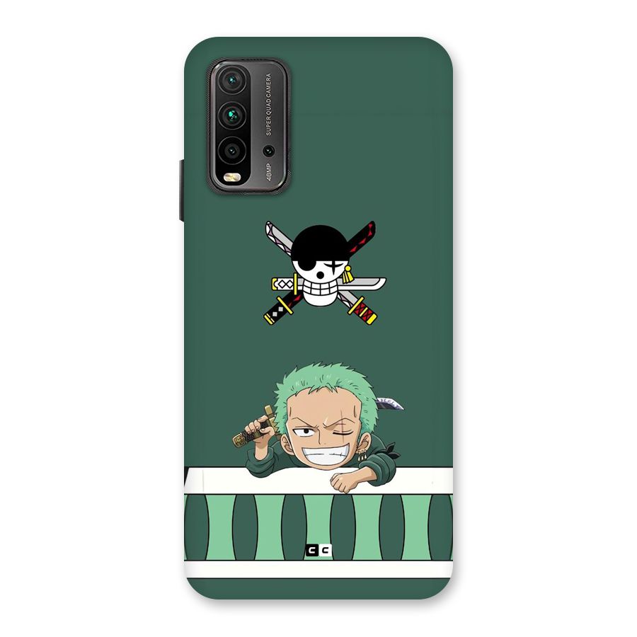 Pirate Hunter Zoro Back Case for Redmi 9 Power