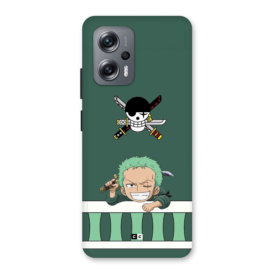 Pirate Hunter Zoro Back Case for Redmi K50i