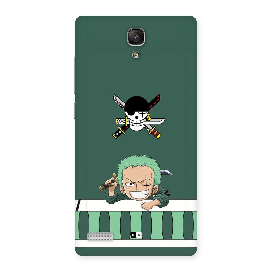 Pirate Hunter Zoro Back Case for Redmi Note