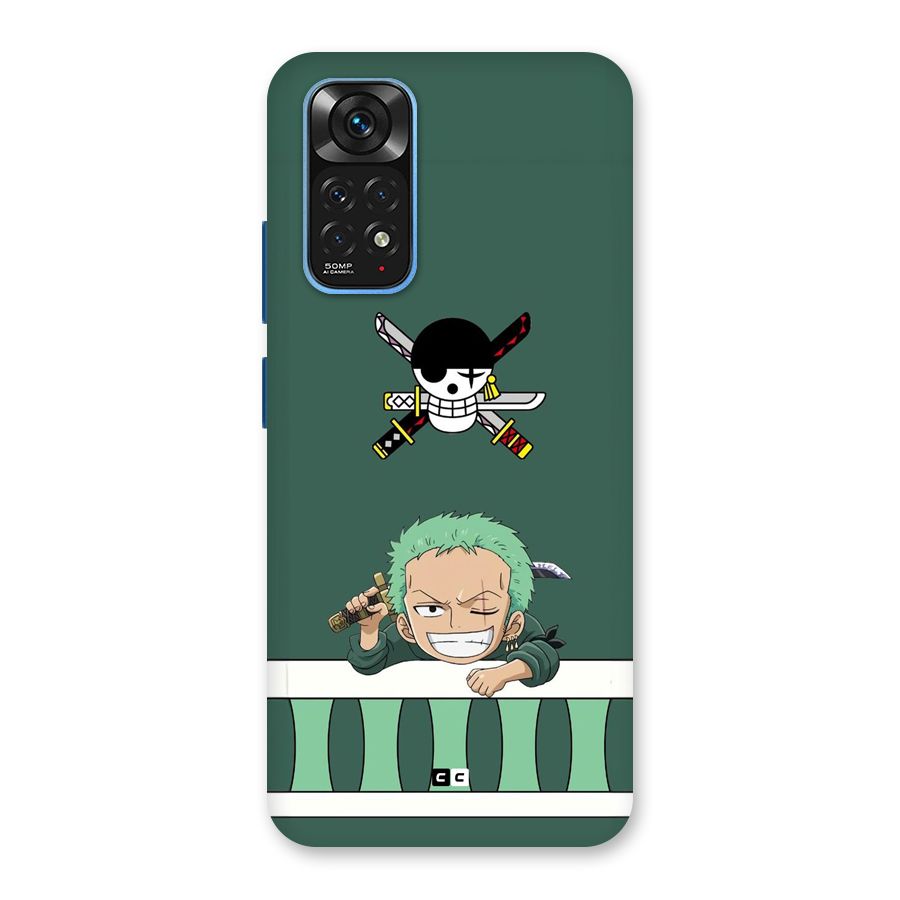 Pirate Hunter Zoro Back Case for Redmi Note 11S