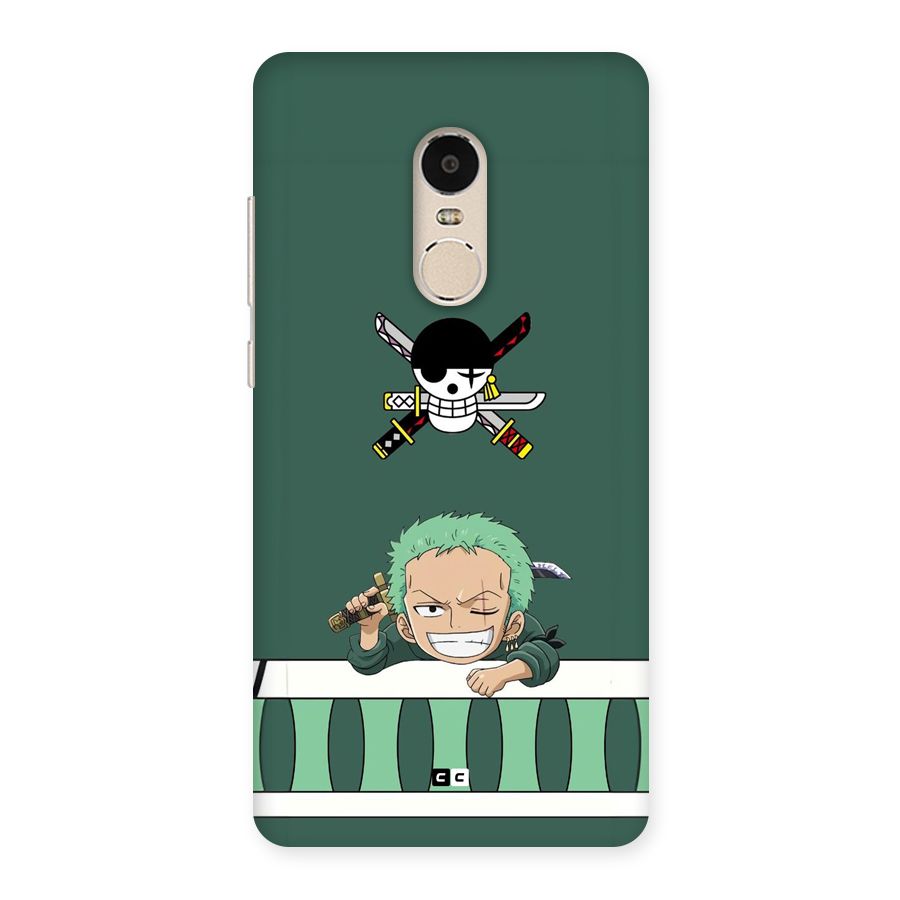 Pirate Hunter Zoro Back Case for Redmi Note 4