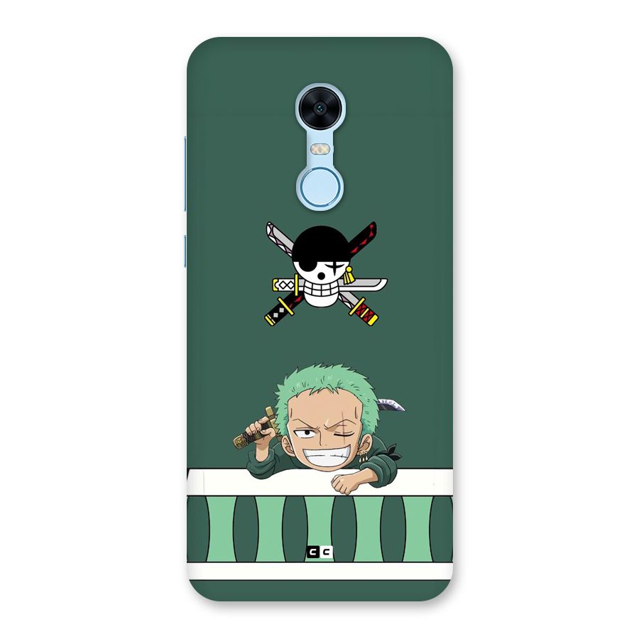 Pirate Hunter Zoro Back Case for Redmi Note 5