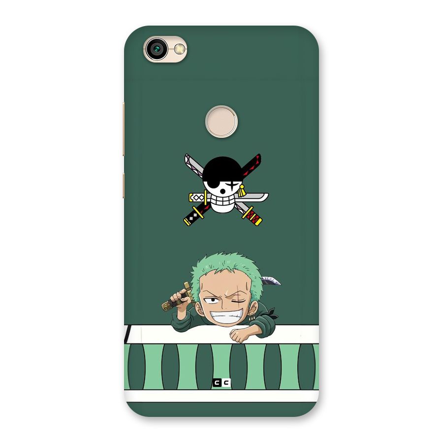 Pirate Hunter Zoro Back Case for Redmi Y1 2017
