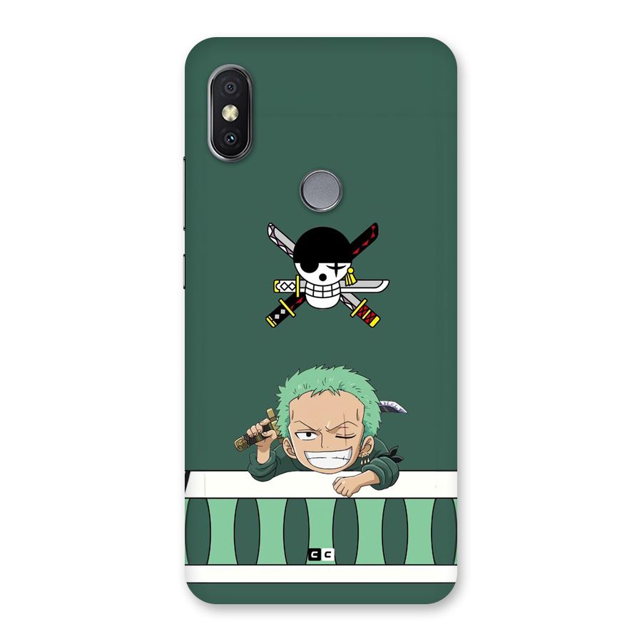 Pirate Hunter Zoro Back Case for Redmi Y2