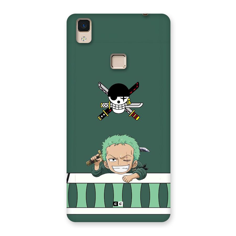 Pirate Hunter Zoro Back Case for V3 Max