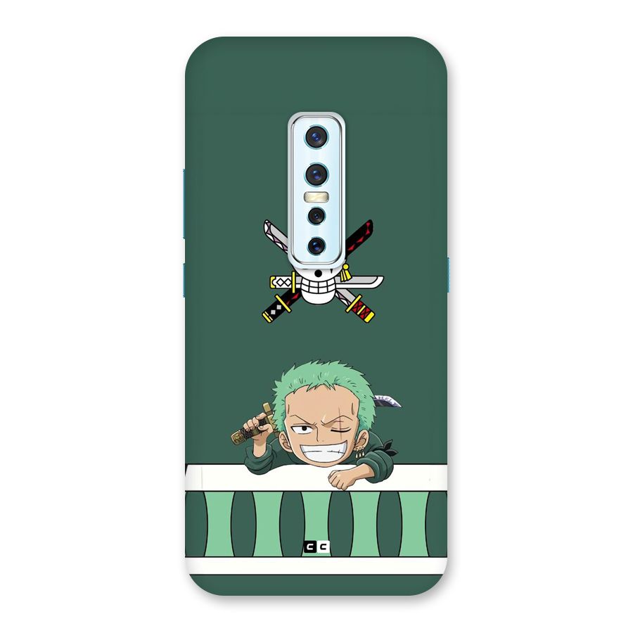 Pirate Hunter Zoro Back Case for Vivo V17 Pro