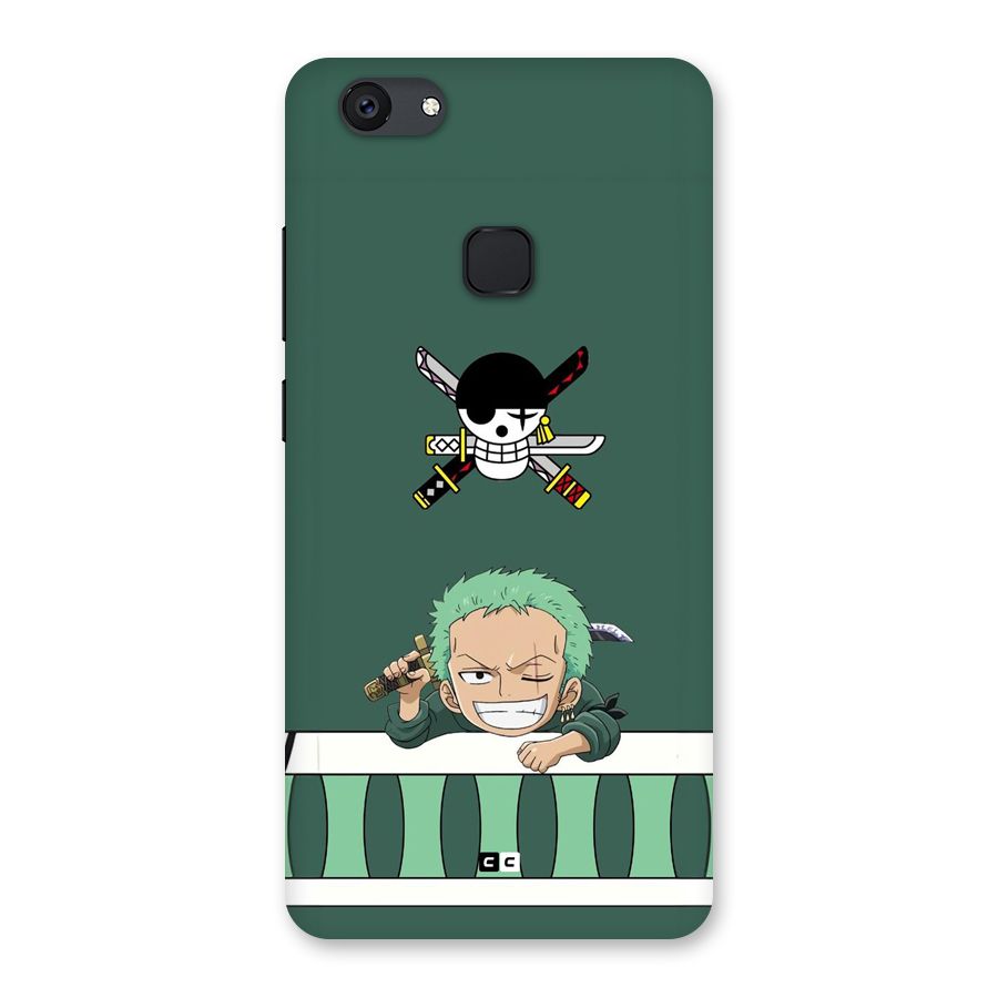 Pirate Hunter Zoro Back Case for Vivo V7 Plus
