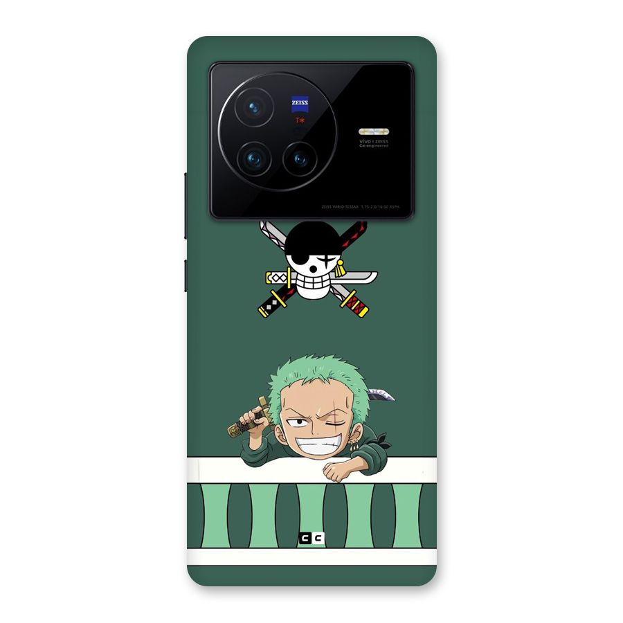 Pirate Hunter Zoro Back Case for Vivo X80