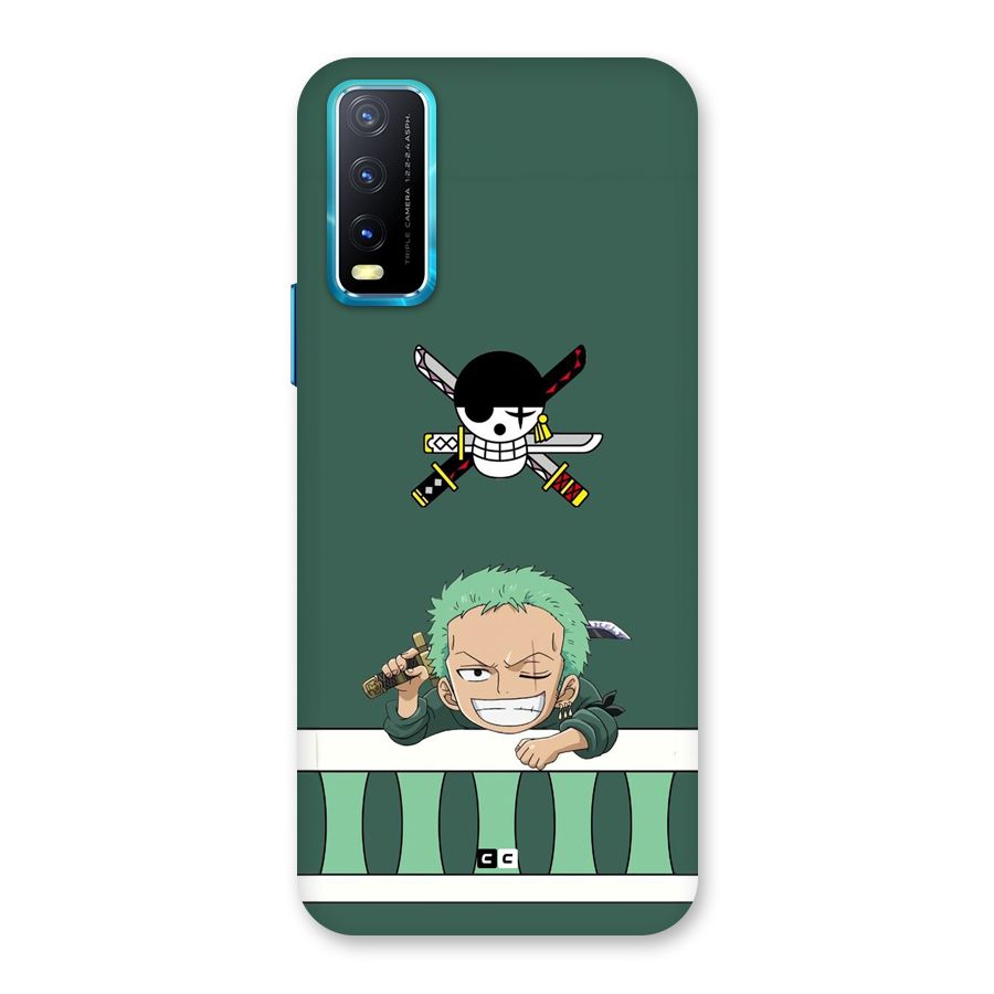 Pirate Hunter Zoro Back Case for Vivo Y20A