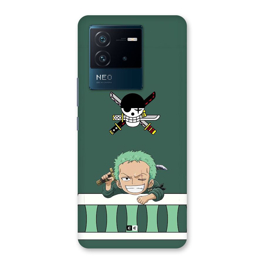 Pirate Hunter Zoro Back Case for Vivo iQOO Neo 6 5G