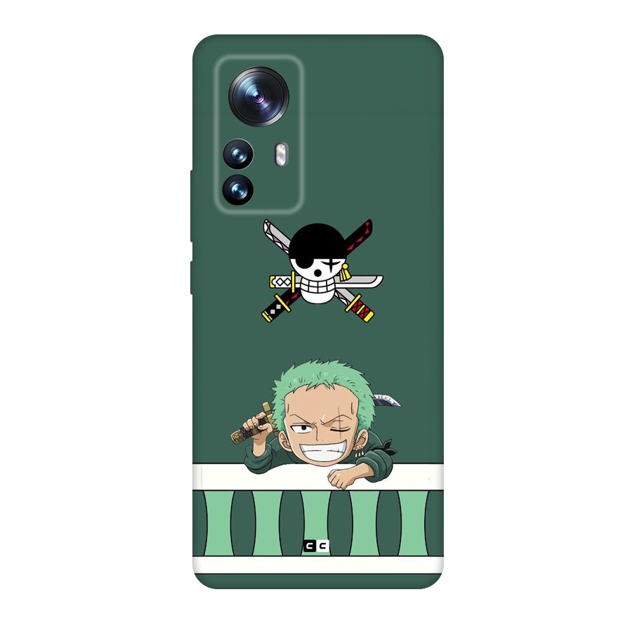 Pirate Hunter Zoro Back Case for Xiaomi 12 Pro
