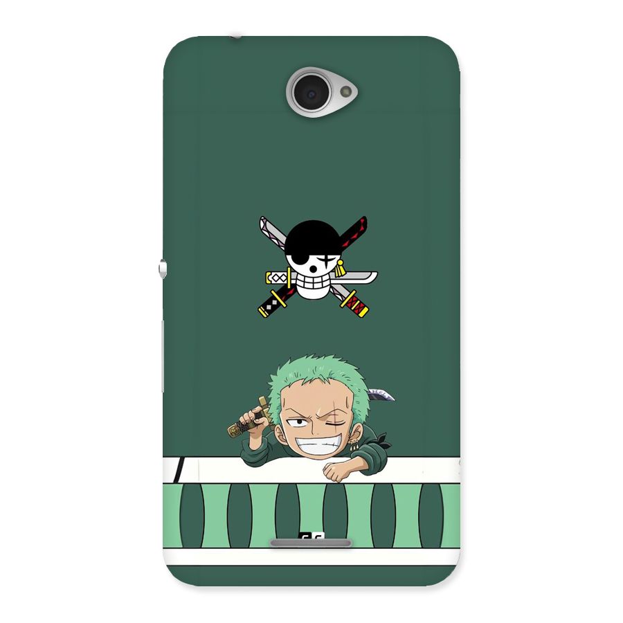 Pirate Hunter Zoro Back Case for Xperia E4
