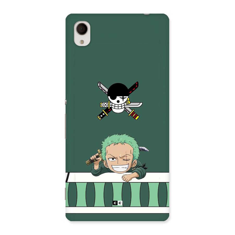 Pirate Hunter Zoro Back Case for Xperia M4